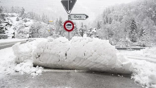Weniger Touristen als sonst: Das in Schnee und Regen versinkende Tessin verzeichnet einen Einbruch der Hotelbuchungen für die Ostertage.