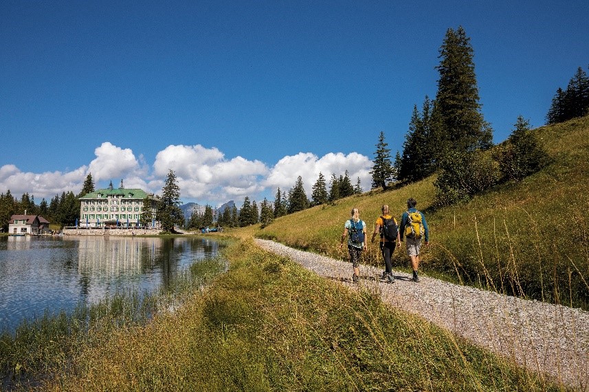 Kulinarik-Wanderung «Höhen-Route Flumserberg»: Auf der Seebenalp wird euch der Hauptgang serviert.