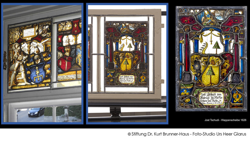 In der mittleren Aufnahme sind Teile der Aufnahmevorrichtung zu sehen.