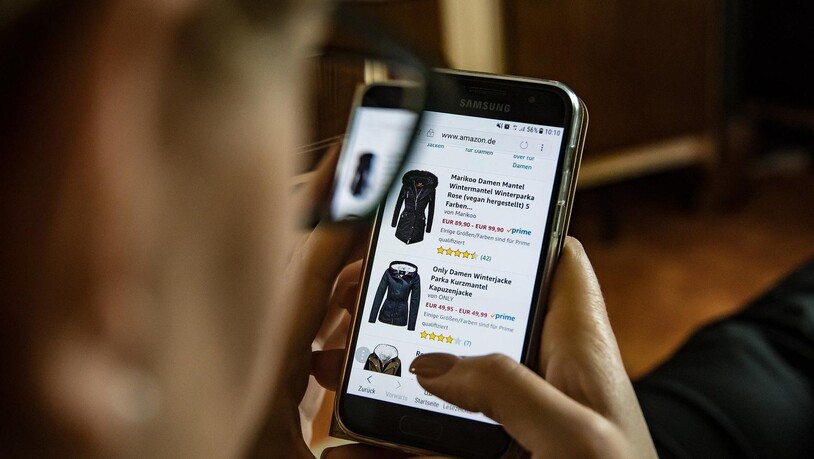 Vermehrt werden Einkäufe online durchgeführt.