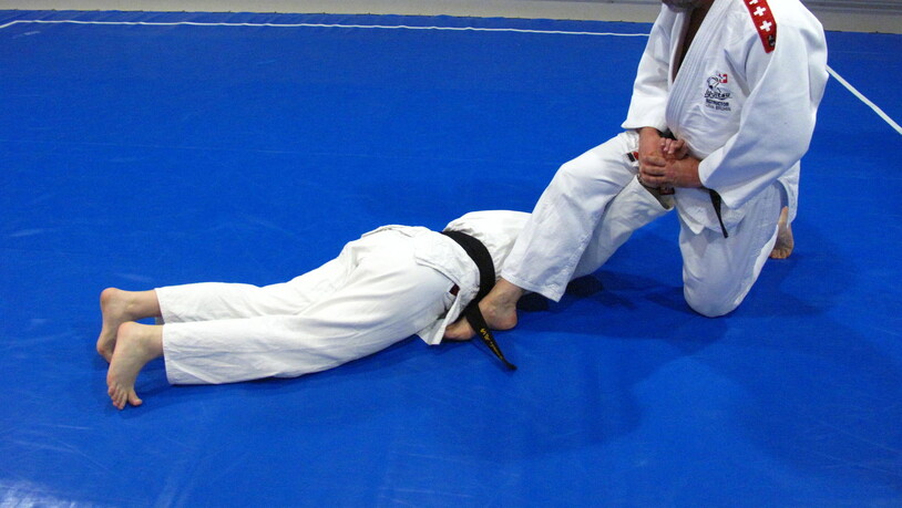 Linus Bruhin, 6. Dan, hat alles im Griff.