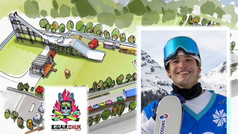 Der Davoser Kim Gubser will am Weltcupauftakt im Freeski in Chur aufs Podest.
