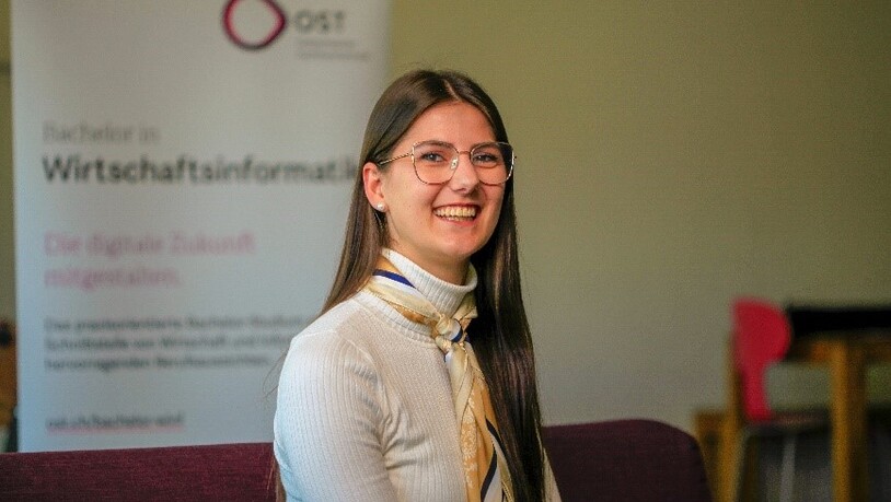 Maria Näf: «Wirtschaftsinformatikerin ist ein Zukunftsberuf, der viele Chancen bietet.»