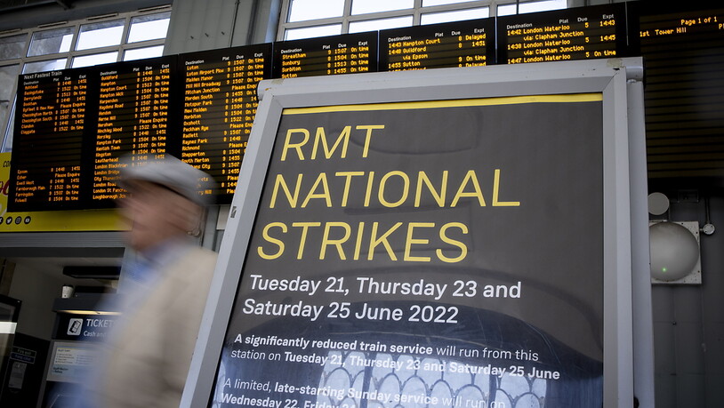 In Grossbritannien streikt das Bahnpersonal.