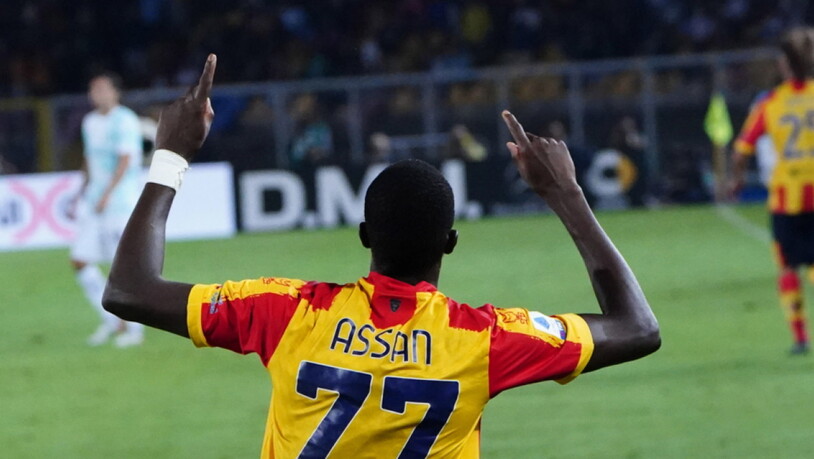 Assan Ceesay feiert seinen ersten Serie-A-Treffer