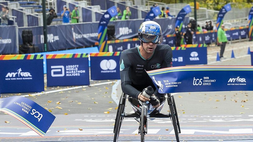 Nominiert in der Kategorie "Paralympische Sportlerin und Sportler":  Marcel Hug, der Sieger der Marathon Major Series