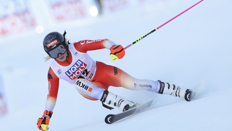 Vanessa Kasper: Die Bündnerin ist in dieser Saison auf der Suche nach ersten Weltcuppunkten.