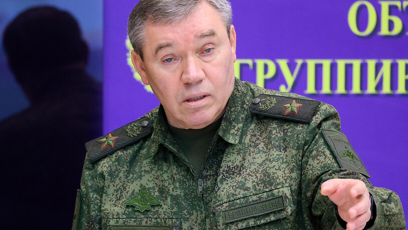 ARCHIV - Waleri Gerassimow hat erst kürzlich das Kommando über die Kriegstruppen übernommen. Foto: Gavriil Grigorov/Pool Sputnik Kremlin/AP/dpa