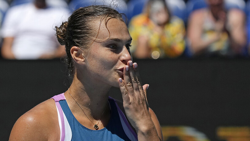 Aryna Sabalenka ist auf gutem Weg Richtung ihrem ersten Grand-Slam-Titel