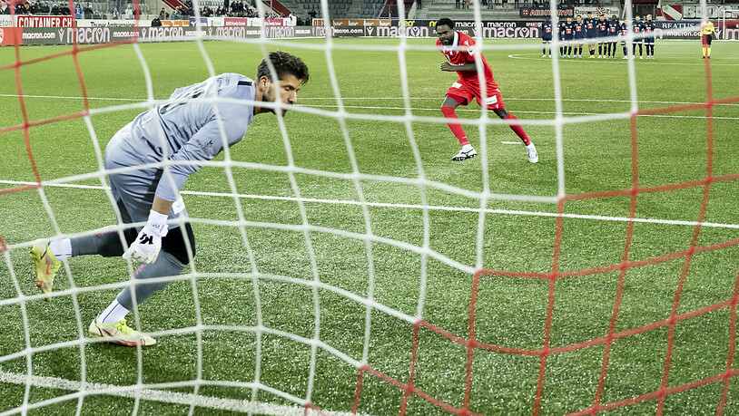 Dimitri Oberlin versenkt den entscheidenden Penalty gegen Luzern