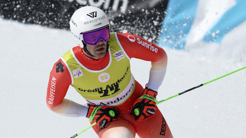 Nur von Marco Odermatt besiegt: Thomas Tumler fährt im Riesenslalom an den Schweizer Meisterschaften auf Rang 2.