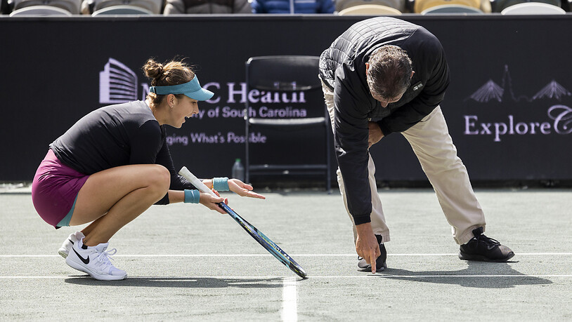 Seit dem WTA-Turnier in Charleston, South Carolina, auf grünem Sand bestritt Belinda Bencic kein Tennisturnier mehr