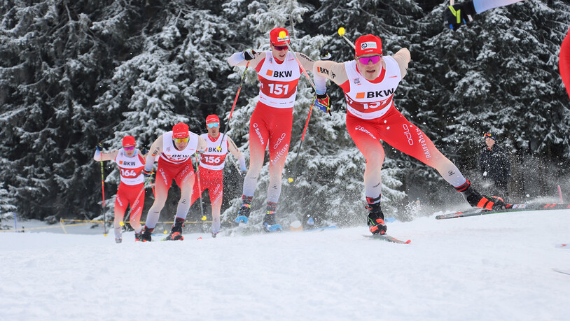 Die Sportmittelschule der Academia Engiadina verhilft dir mit einem einmaligen Bildungsmodell zum Erfolg in Schule und Sport. Hier Roman Alder, Langlaufathlet Swiss Ski im Einsatz.