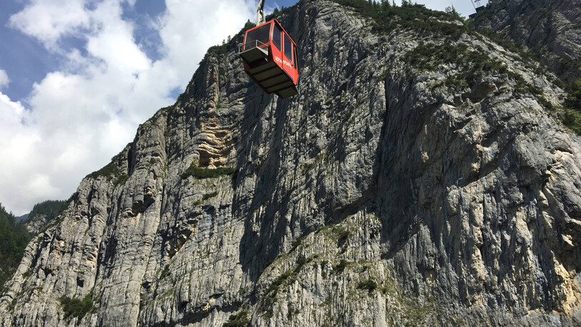 Der Geheimtipp im Taminatal: Die Seilbahn auf den Vättnerberg.