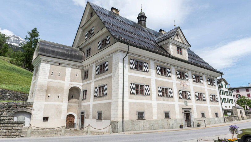 Imposant: das Museum Sursilvan Cuort Ligia Grischa in Trun.