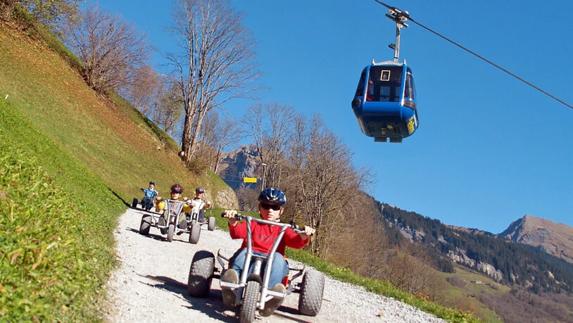 Die Sportbahnen in Elm.