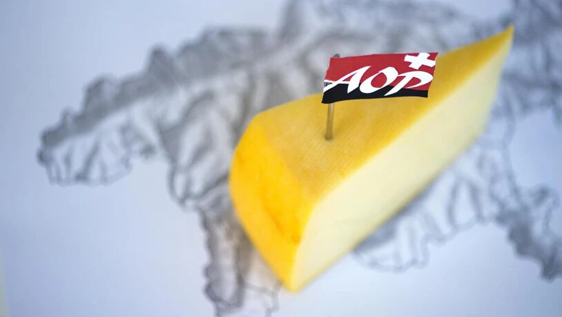 AOP Label Käse  Bündner Karte