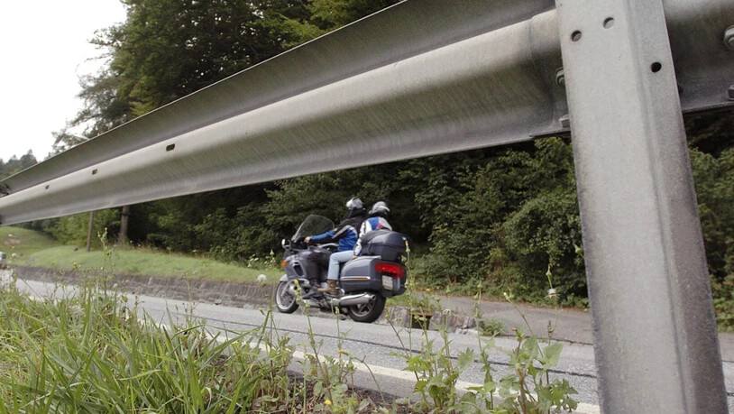 Verkehr Motorradfahrer