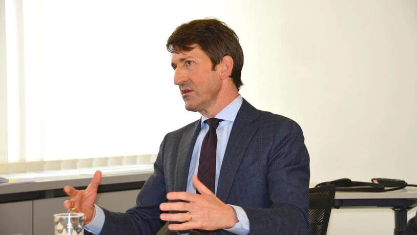 David Sarasin, Vorsitzender der Geschäftsleitung der Bank Linth.