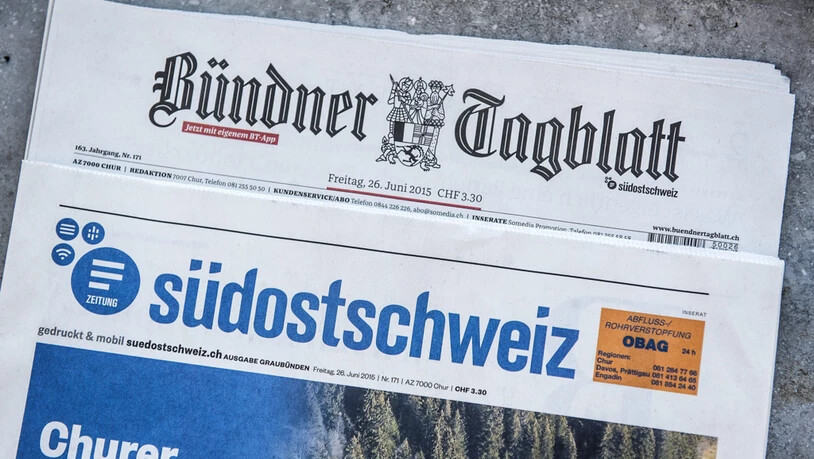 Tageszeitung Buendner Tagblatt die Suedostschweiz