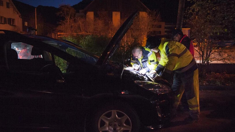Stadtpolizei Chur Verkehr Kontrolle Verkehrskontrollen Tag des Licht TCS