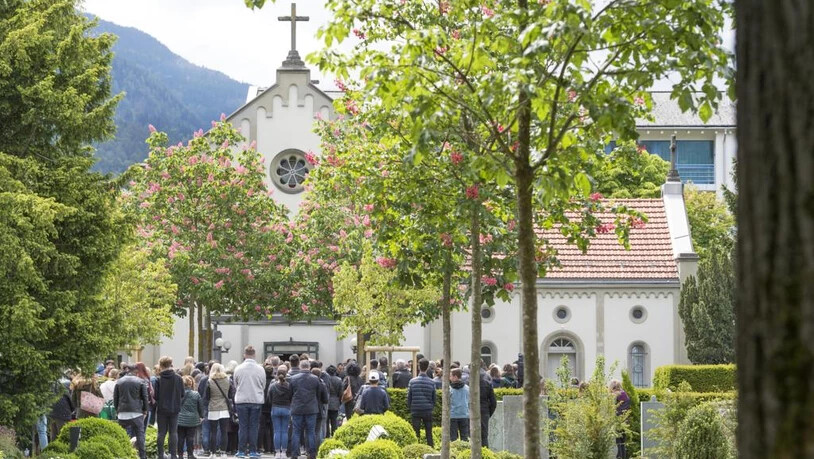 Die Abdankungsfeier fand bei der Daleu Kirche in Chur statt.
