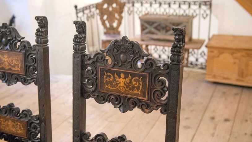 Daheim im Schloss Besuch Robert Grossmann Schloss Schauenstein