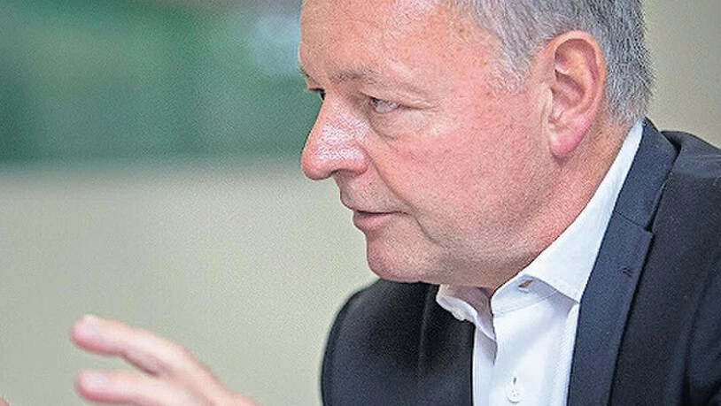 Chef von fast 5000 Mitarbeitenden: Thomas Sieber sieht positivere Zeiten für den Stromkonzern Axpo kommen.