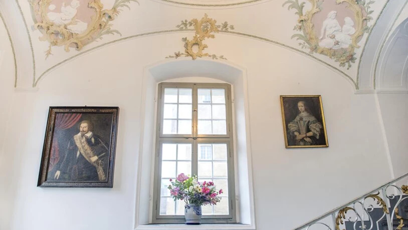 Daheim im Schloss Helene von Gugelberg Schloss Salenegg Maienfeld