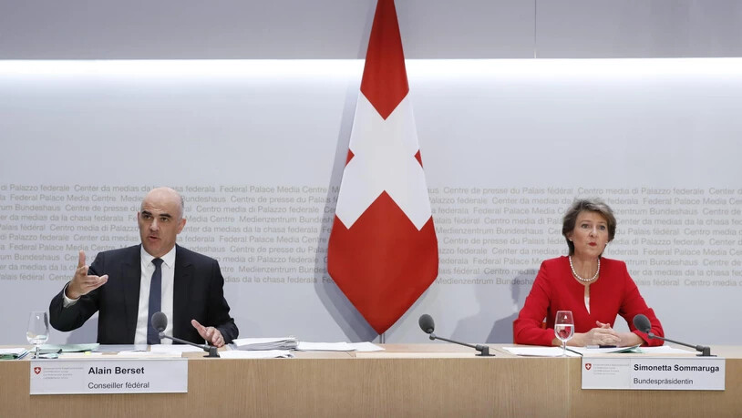 SCHWEIZ BUNDESRAT SITUATION CORONAVIRUS