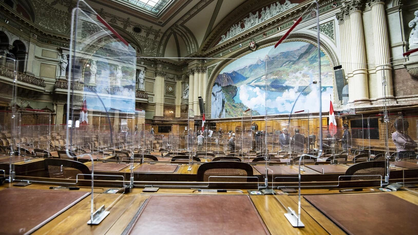SCHWEIZ SCHUTZMASSNAHMEN PARLAMENT