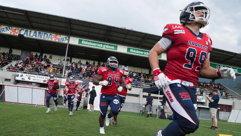 Die Bündner Calanda Broncos holen den 11. Schweizer Titel.
