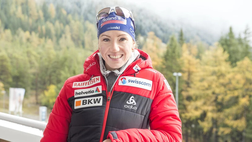 Biathletin Selina Gasparin