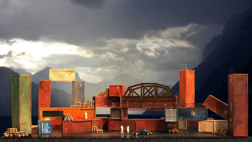 Die Walenseebühne für Saturday Night Fever.