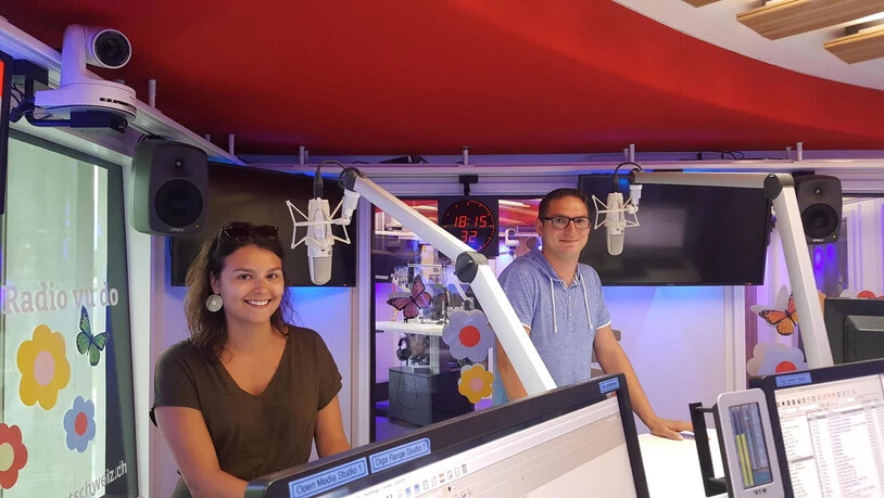 Die beiden strahlenden Gewinner. 