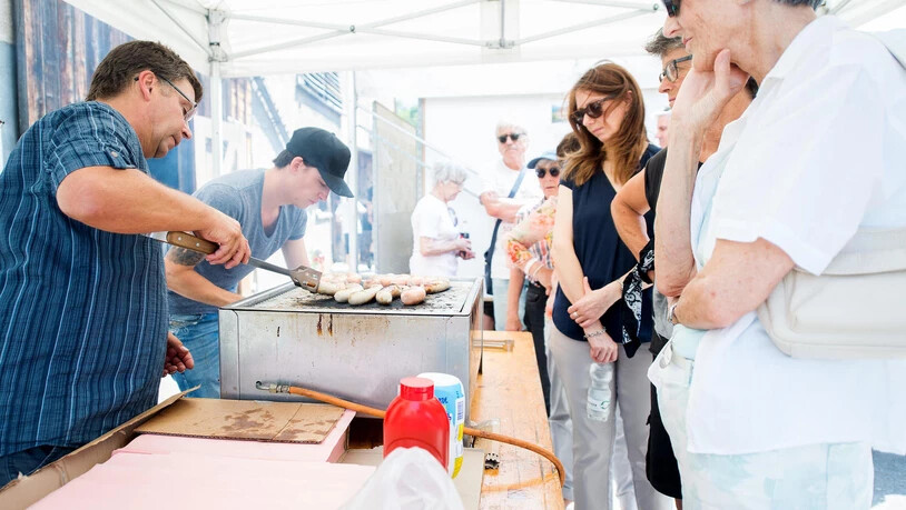 Wo ein Fest, da ein Wurst-Stand.