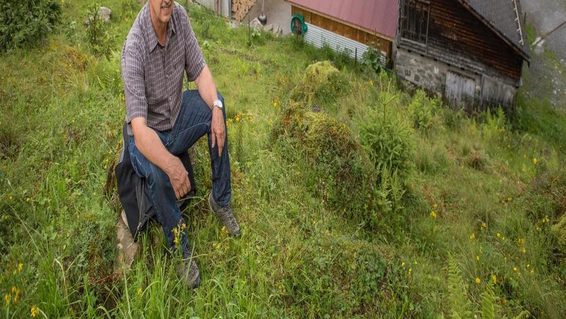 Mathias Vögeli investiert in die Alp Vorderdurnachtal Herzblut.