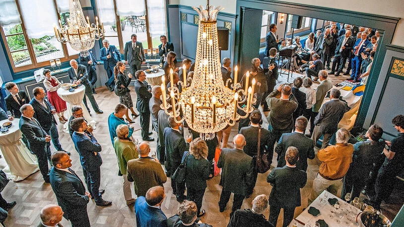 Der Apéro im Hotel «Walther».