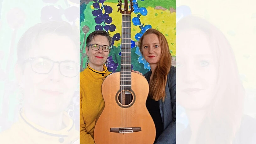 Lyrik: Karin Rüdt (links) und Svenja Herrmann bilden das Duo «Sprachklang».
