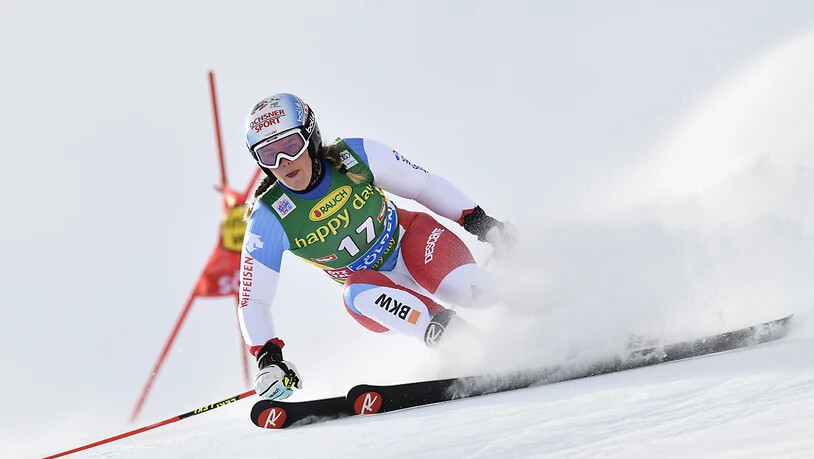 Mélanie Meillard hat sich kurz vor Beginn der Olympischen Spiele bei einem Sturz im Riesenslalom-Training in Pyeongchang verletzt