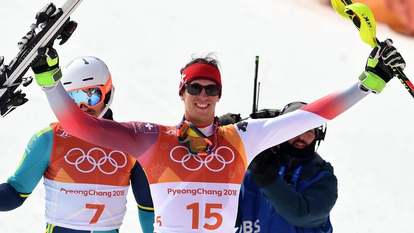 nhäusern glänzt im Olympia-Slalom und gewinnt Silber.