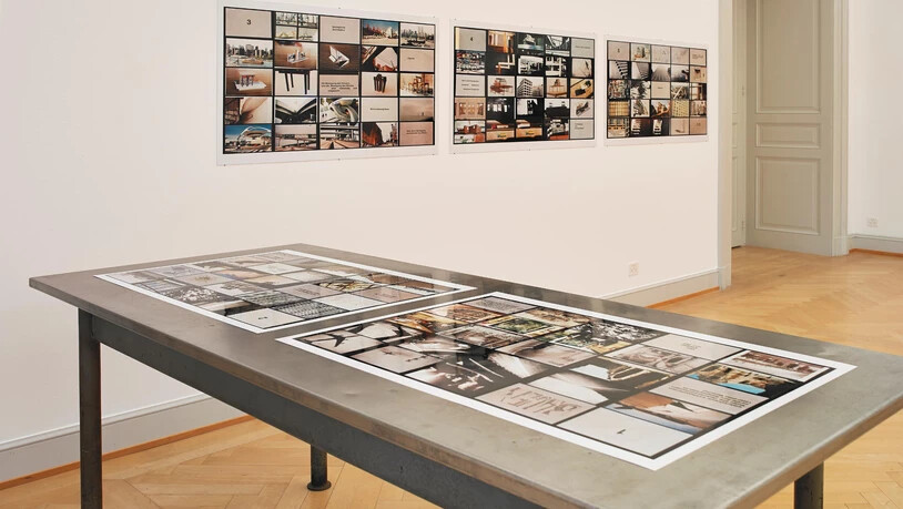 Im Bild: Die Installation «To take a picture» von Katalin Deer. 