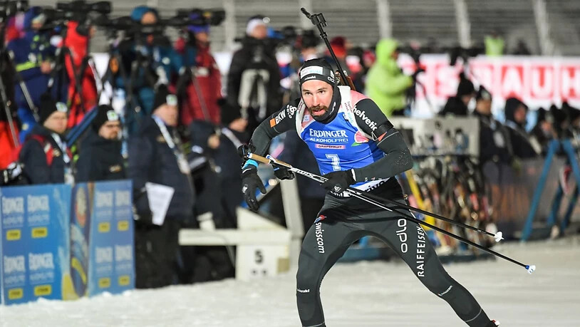 Vergeblicher Einsatz: Benjamin Weger in Kontiolahti