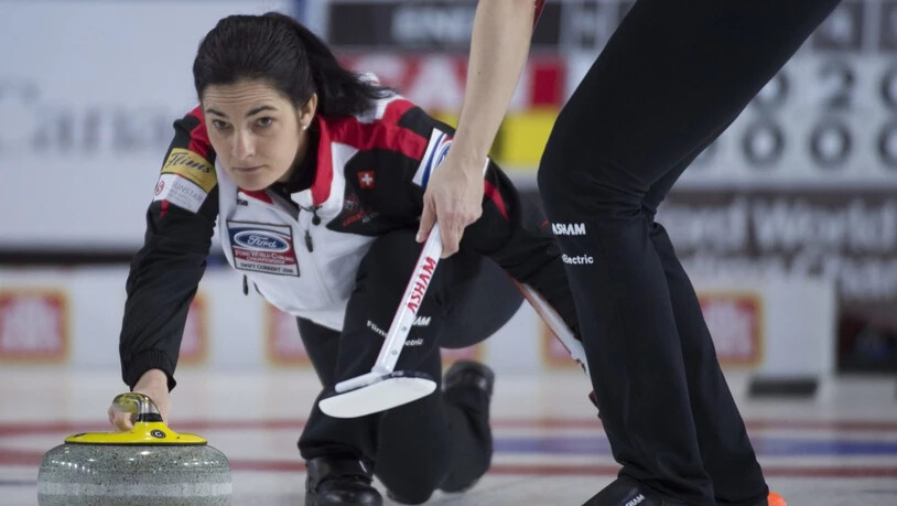Für Skip Binia Feltscher harzt es an der Weltmeisterschaft in Kanada weiter
