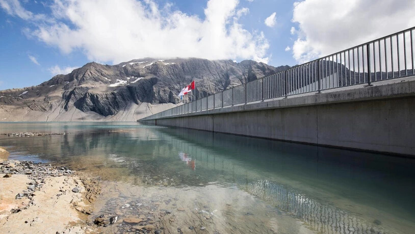 In Betrieb: Der Muttsee wird vom Pumpspeicherwerk Limmern aufgefüllt und dient als Spitzenstrom-Reservoir. 