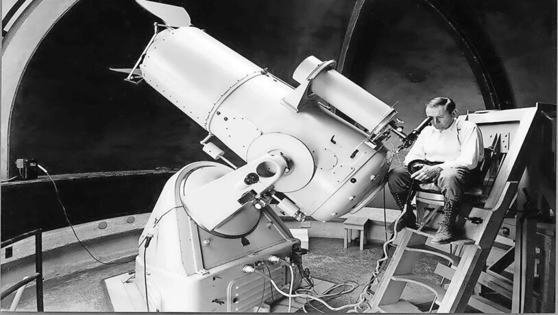 Grosse Teleskope wie das das 18-Zoll-Schmidt-Teleskop im Ortsmuseum Mollis auszustellen, ist unmöglich.