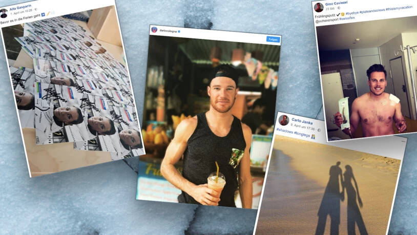 Die Bündner Sportstars spüren den Frühling.