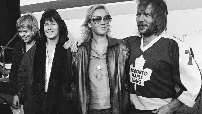 Die vierköpfige Band 1979 in Rotterdam.