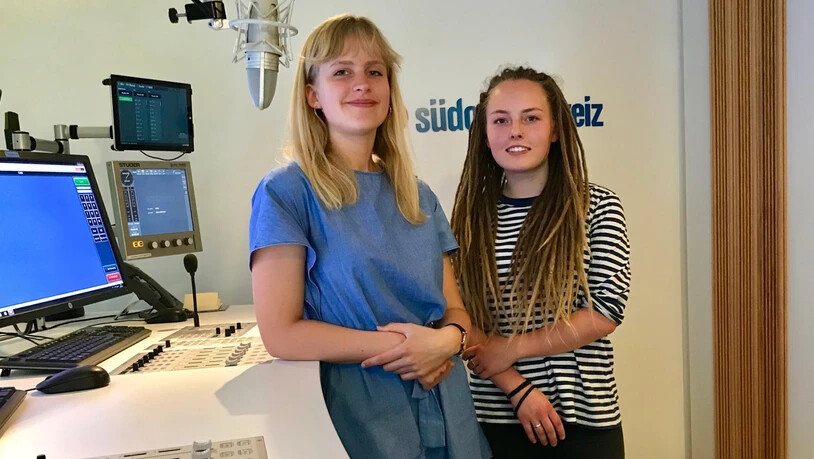 Dshamilja Maurer (links) und Olivia Virgolin sind seit gut einem Jahr als Band Anatina unterwegs.