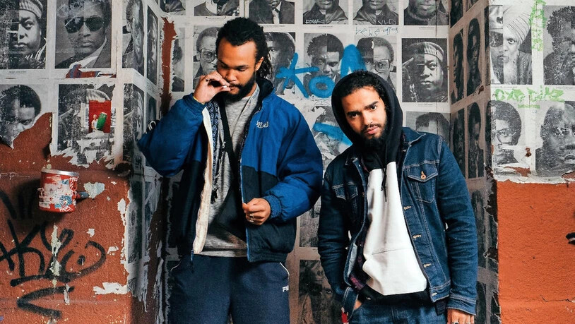 Längst kein Geheimtipp mehr: Das Berner Rapduo Dawill (links) und Nativ treten im «Holästei» in Glarus auf.Pressebild